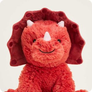 Red Triceratops Warmies
