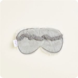 Marshmallow Gray Eye Mask Warmies