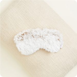 Marshmallow Brown Eye Mask Warmies
