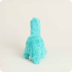 Teal Long Neck Dinosaur Warmies Junior