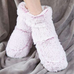 Marshmallow Lavender Boots Warmies®