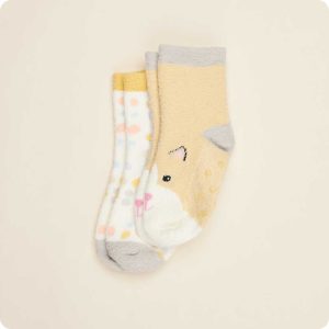 Calico Cat No-Slip Socks
